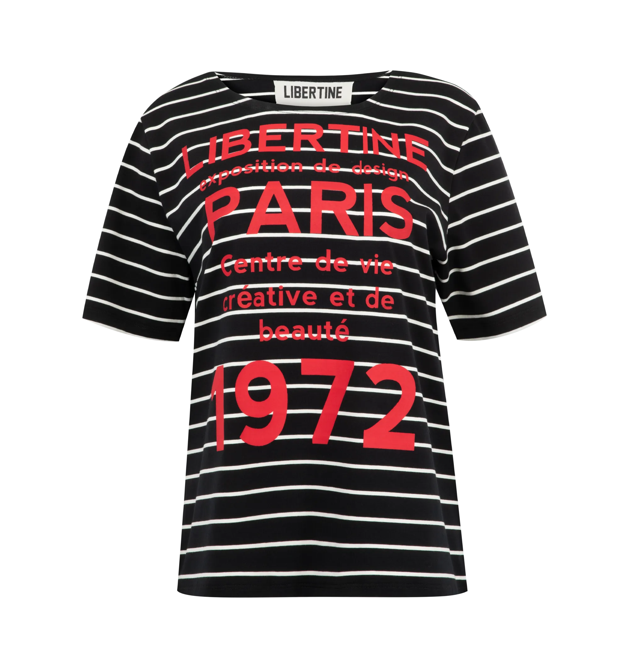 1972 PARIS SHORT SLEEVE T SHIRT (WOMENS)