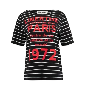 1972 PARIS SHORT SLEEVE T SHIRT (WOMENS)