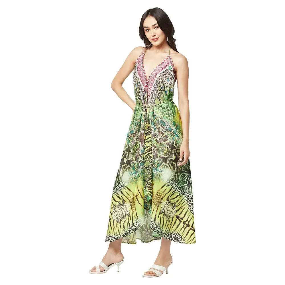 Beach and Resort High-Low Halter Dresses