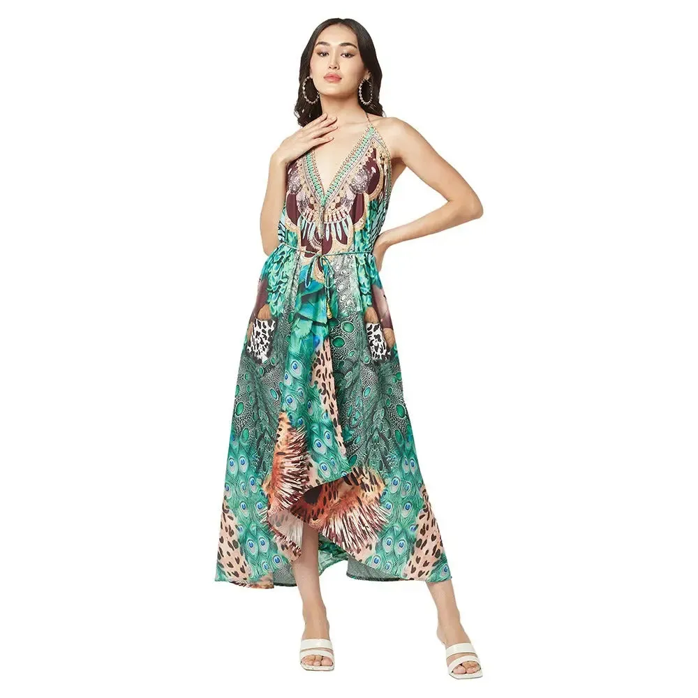 Beach and Resort High-Low Halter Dresses