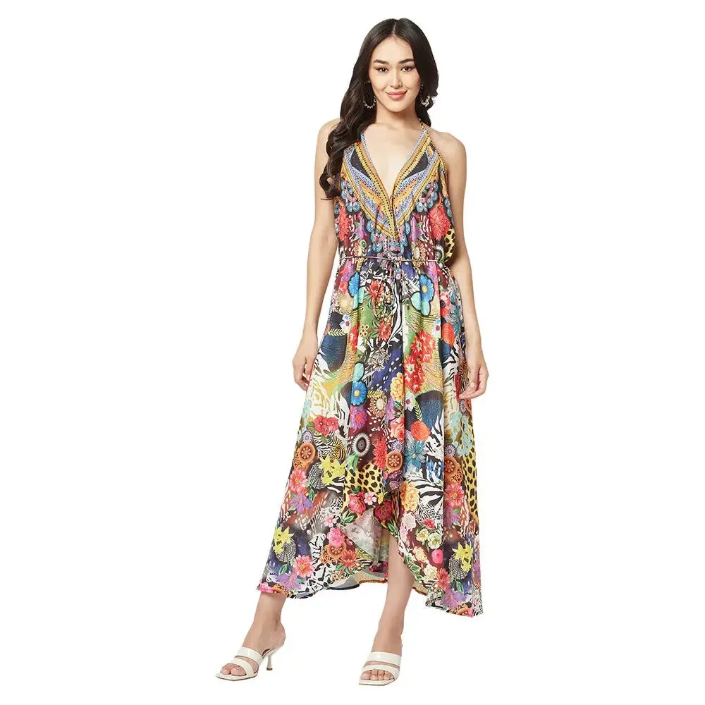 Beach and Resort High-Low Halter Dresses
