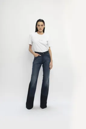 Berenice flare jean - upcycled garment