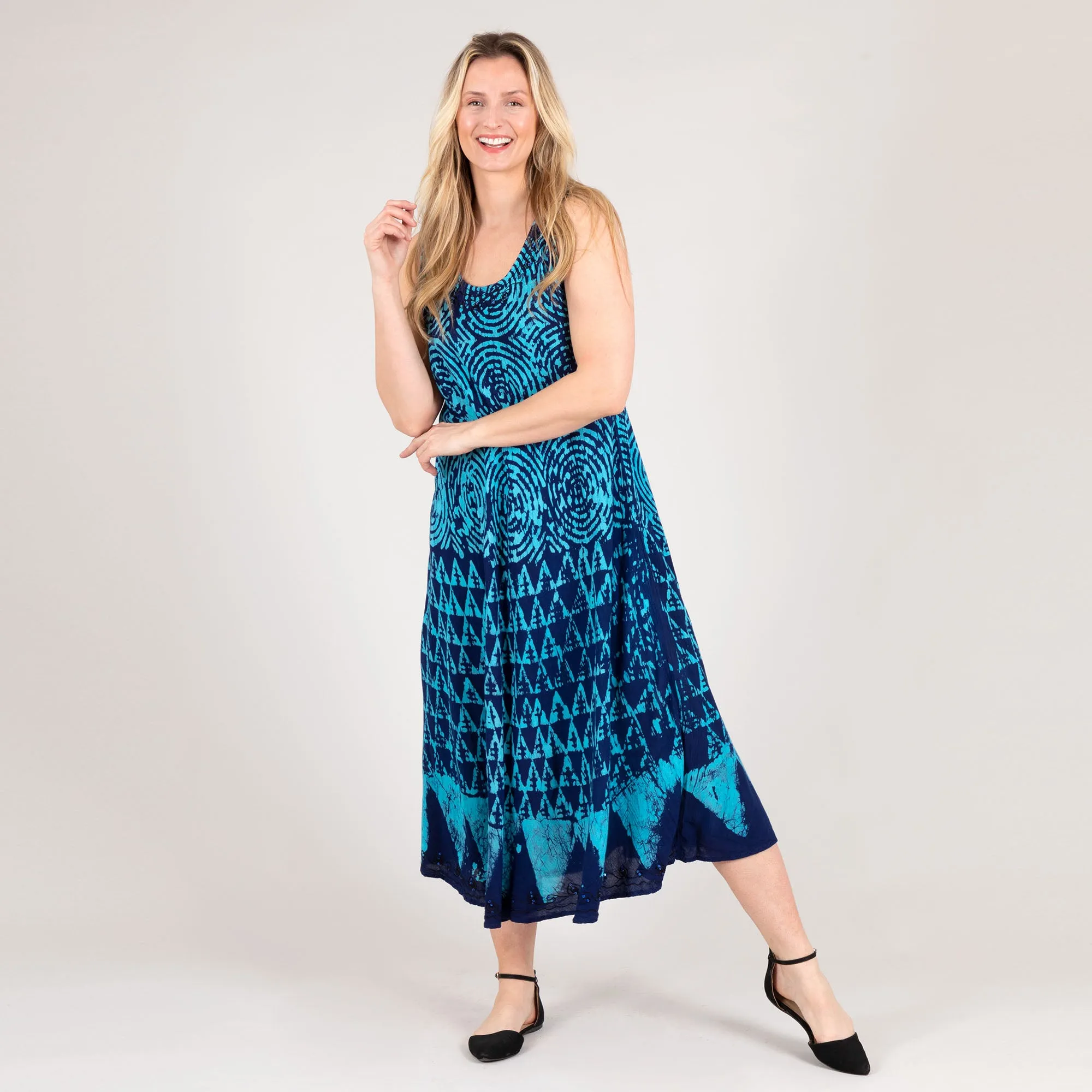 Blue Diamond Long Dress