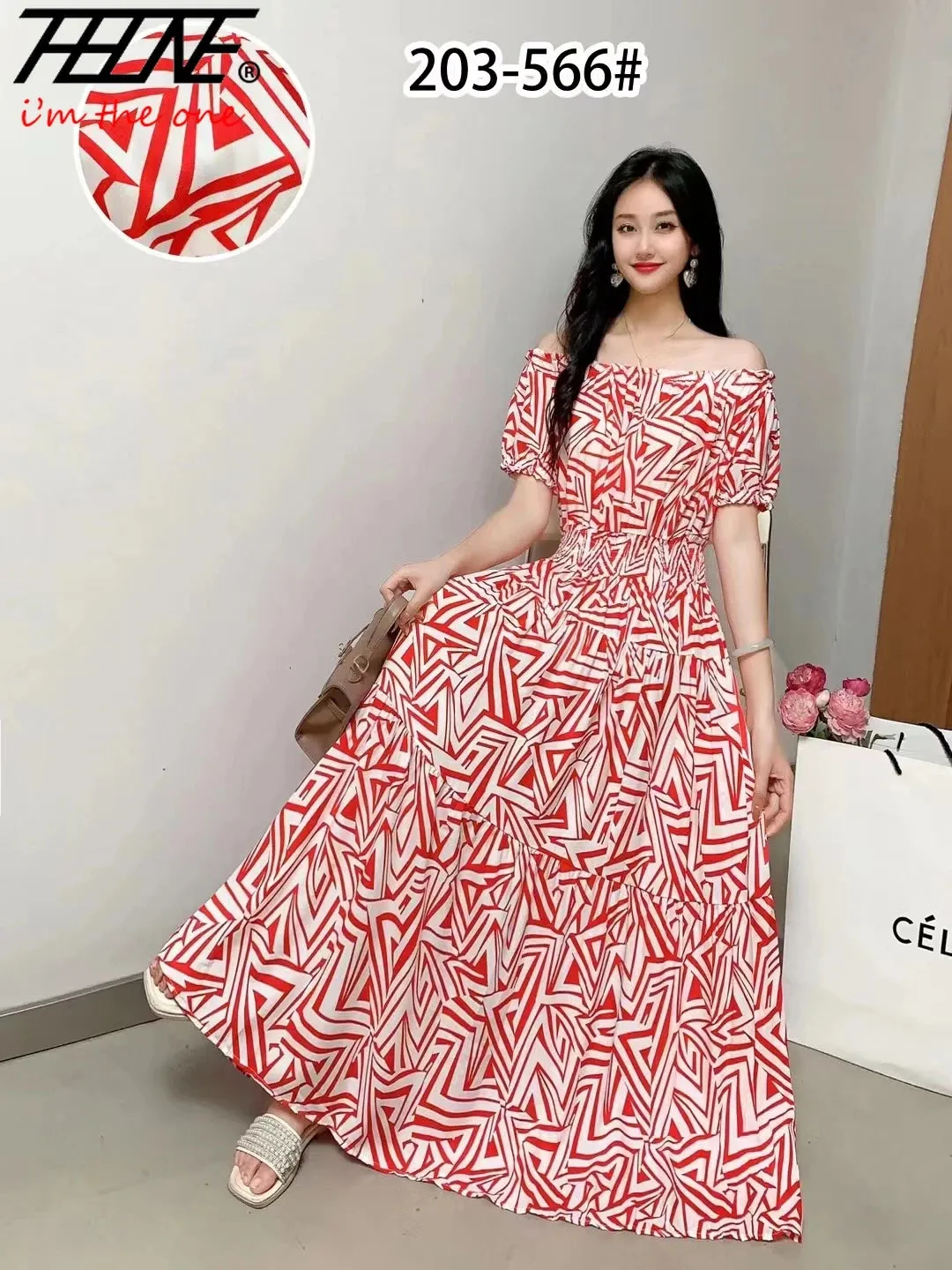 Bohemian Floral Maxi Dress - Sexy Summer Cotton Robe for Women, Indian & Korean Fashion Style