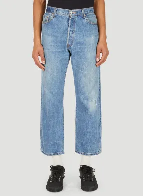 Bonum Stonewash Wide Leg Jeans