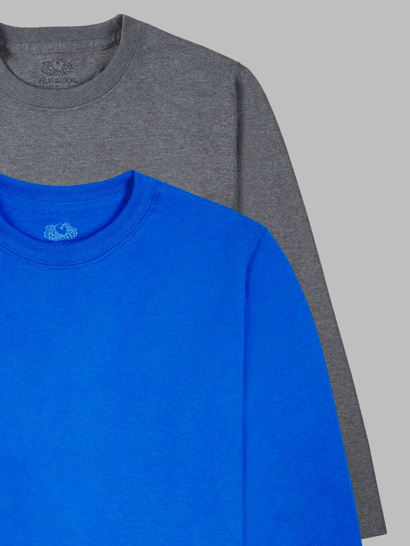 Boys' Supersoft Long Sleeve T-Shirt, 2 Color Pack