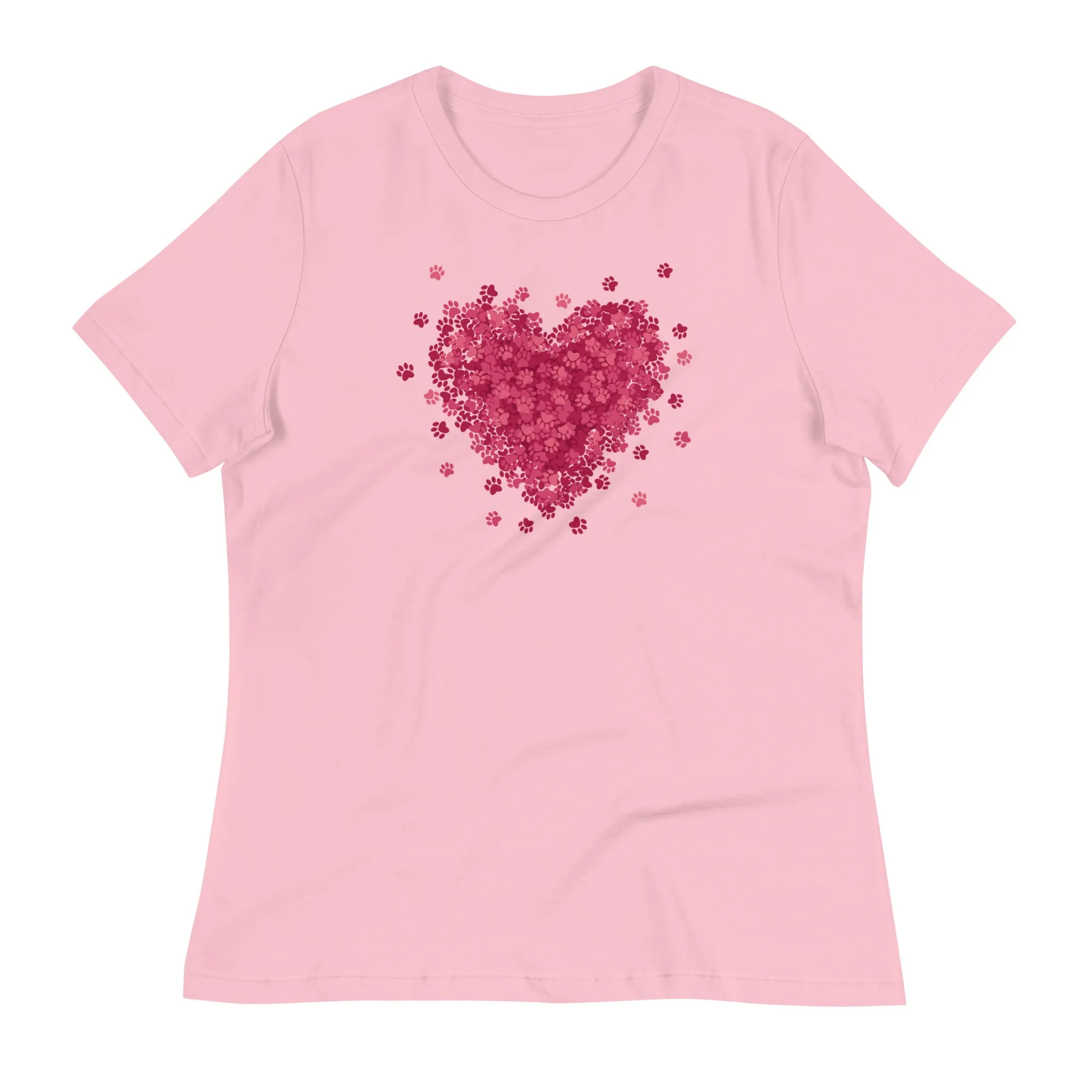 Bursting with Paw Love Women's Relaxed T-Shirt