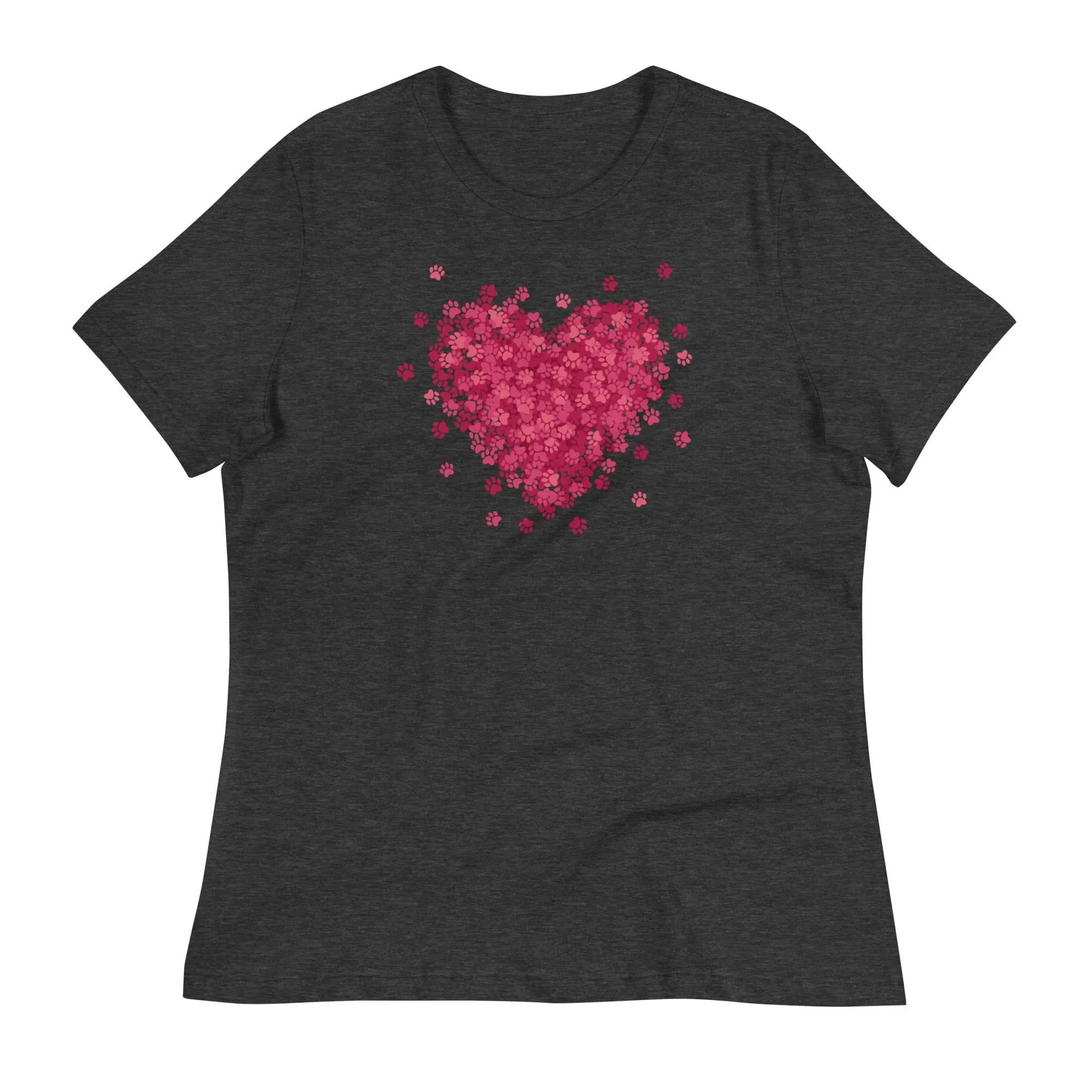 Bursting with Paw Love Women's Relaxed T-Shirt