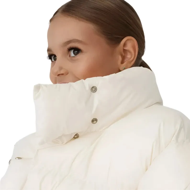 Button Collar Coat