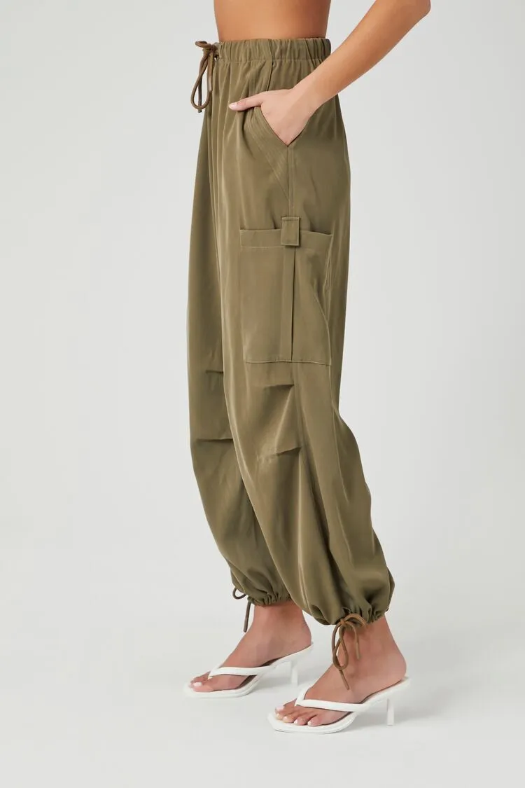 Cargo Wide-Leg Pants