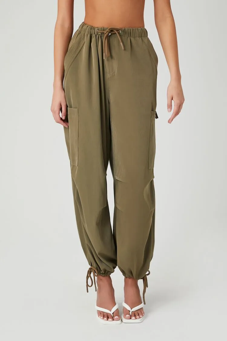 Cargo Wide-Leg Pants