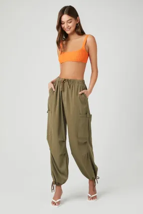 Cargo Wide-Leg Pants