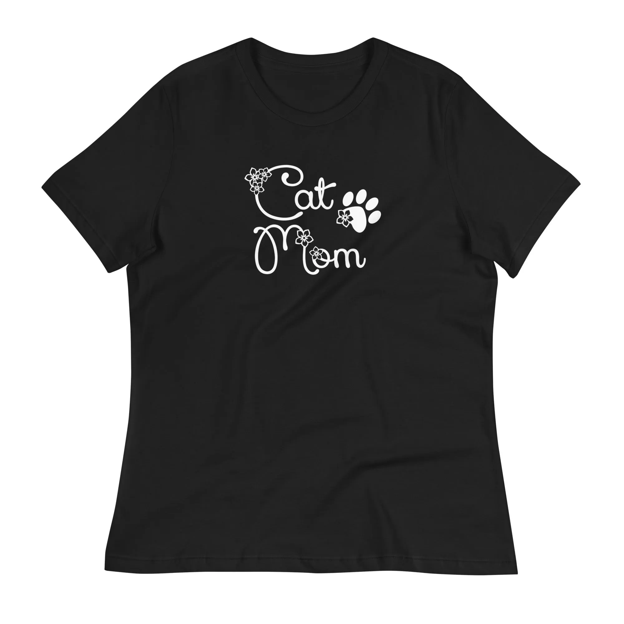 Cat Mom Relaxed T-Shirt