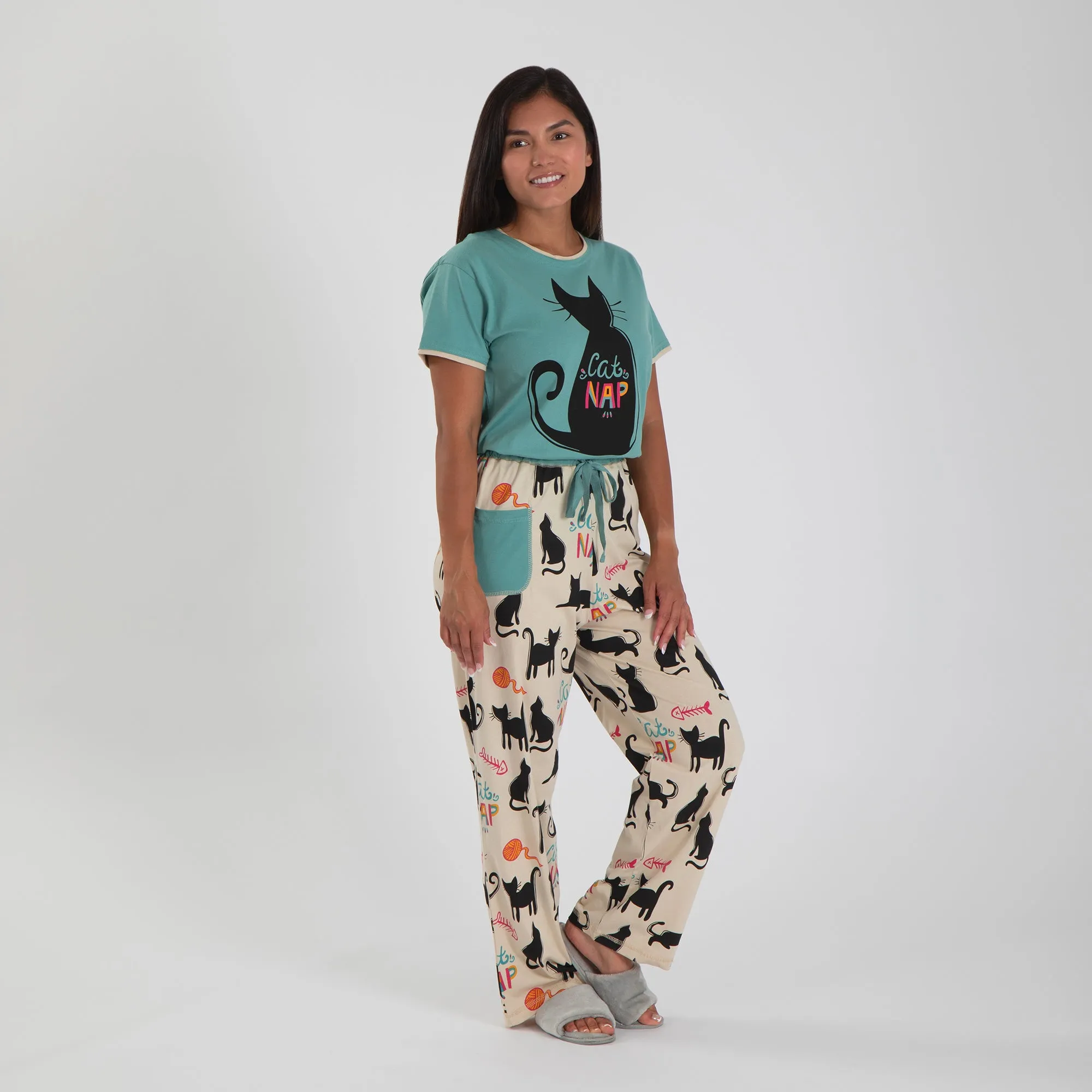 Cat Nap Pajama Separates