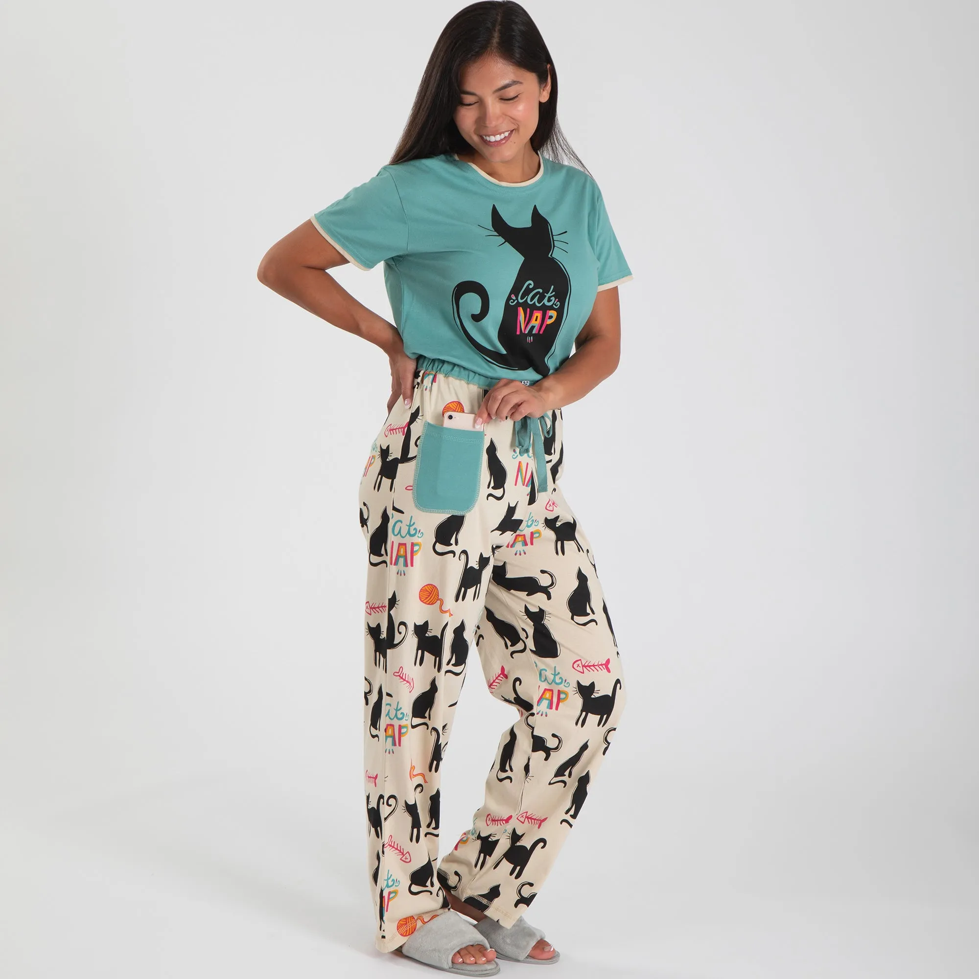 Cat Nap Pajama Separates