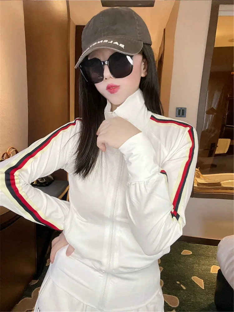 Coat Women's Short Sports Milk Silk Mask Sun Protection Clothing