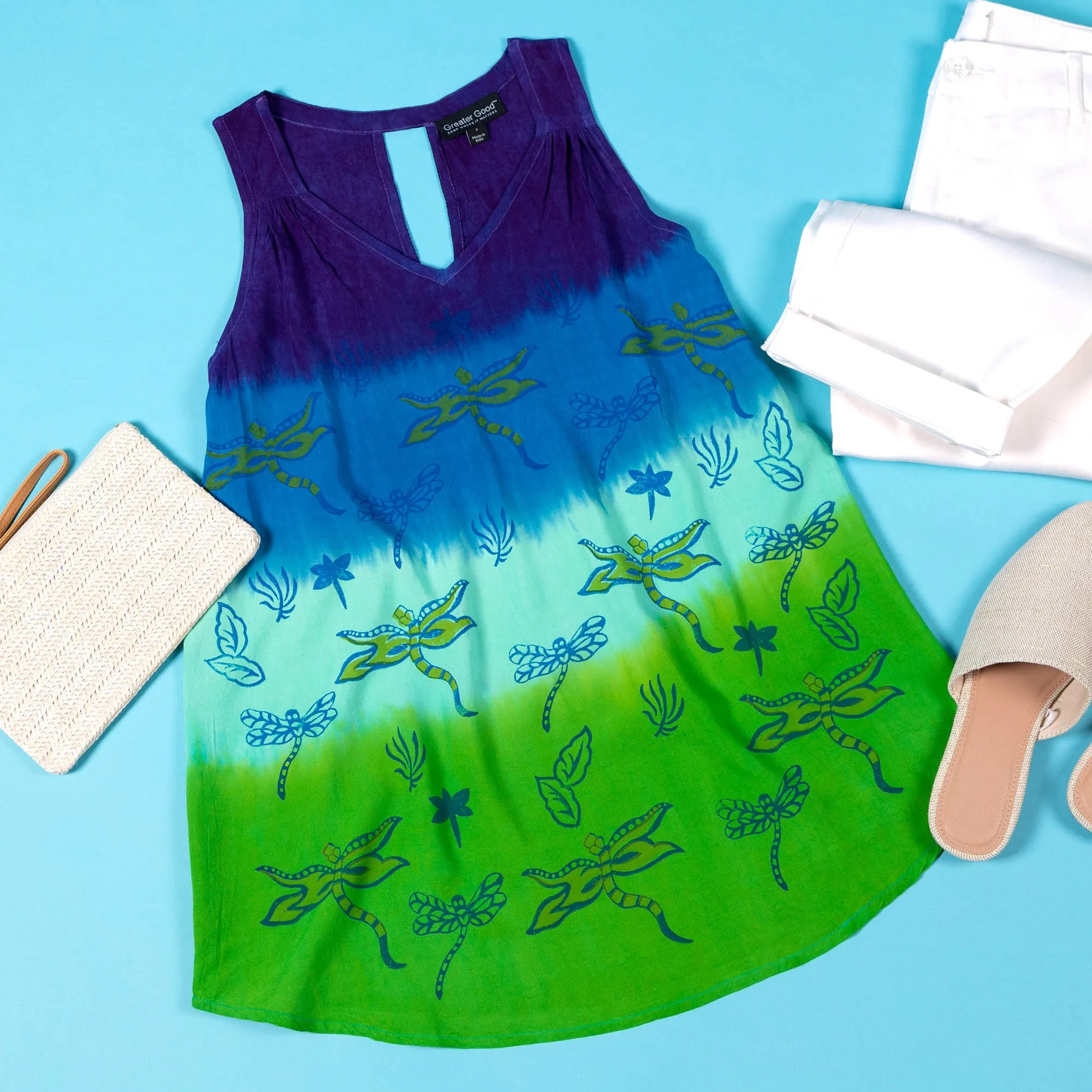 Day In The Park Sleeveless Top