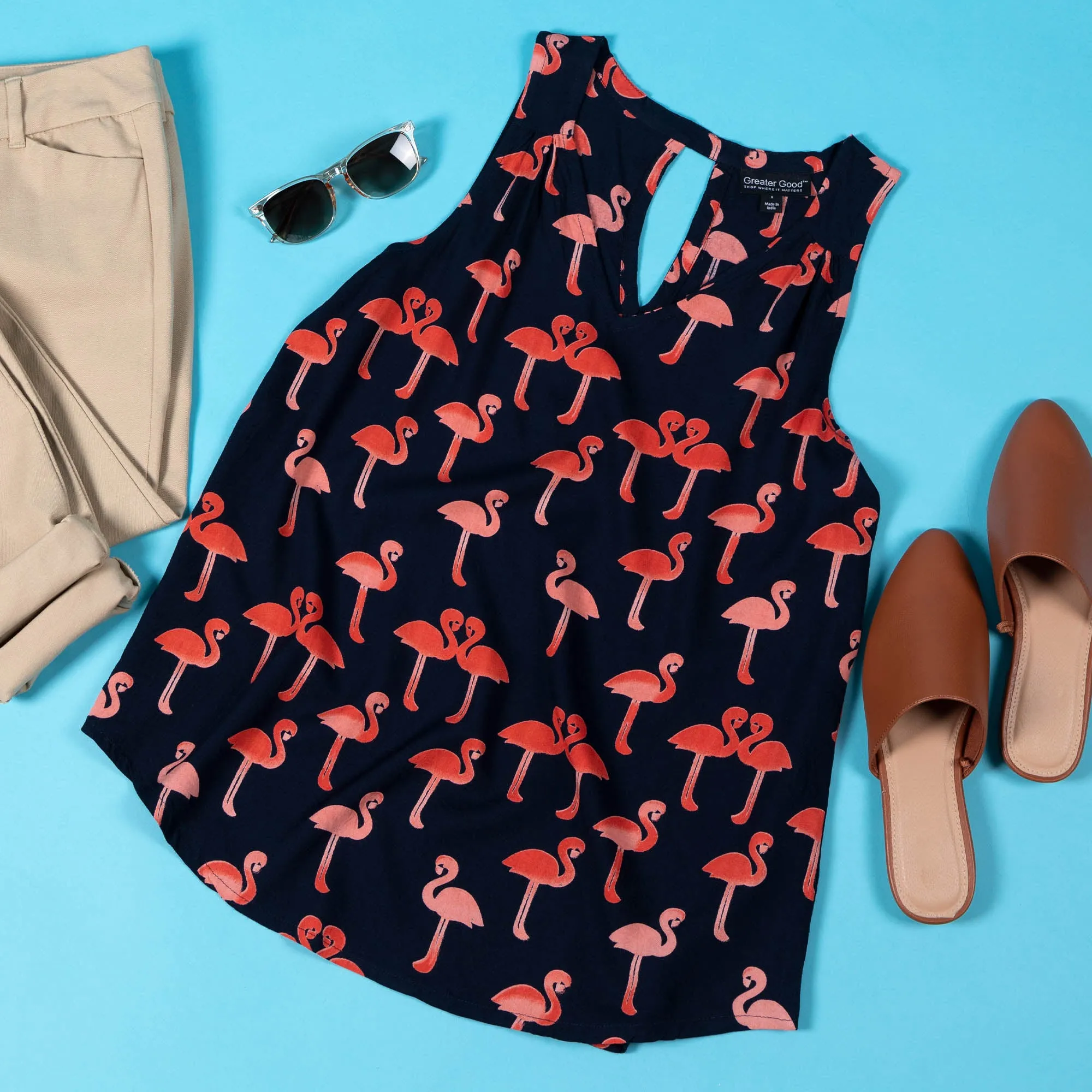 Day In The Park Sleeveless Top