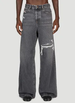 Diesel Wide Leg Jeans