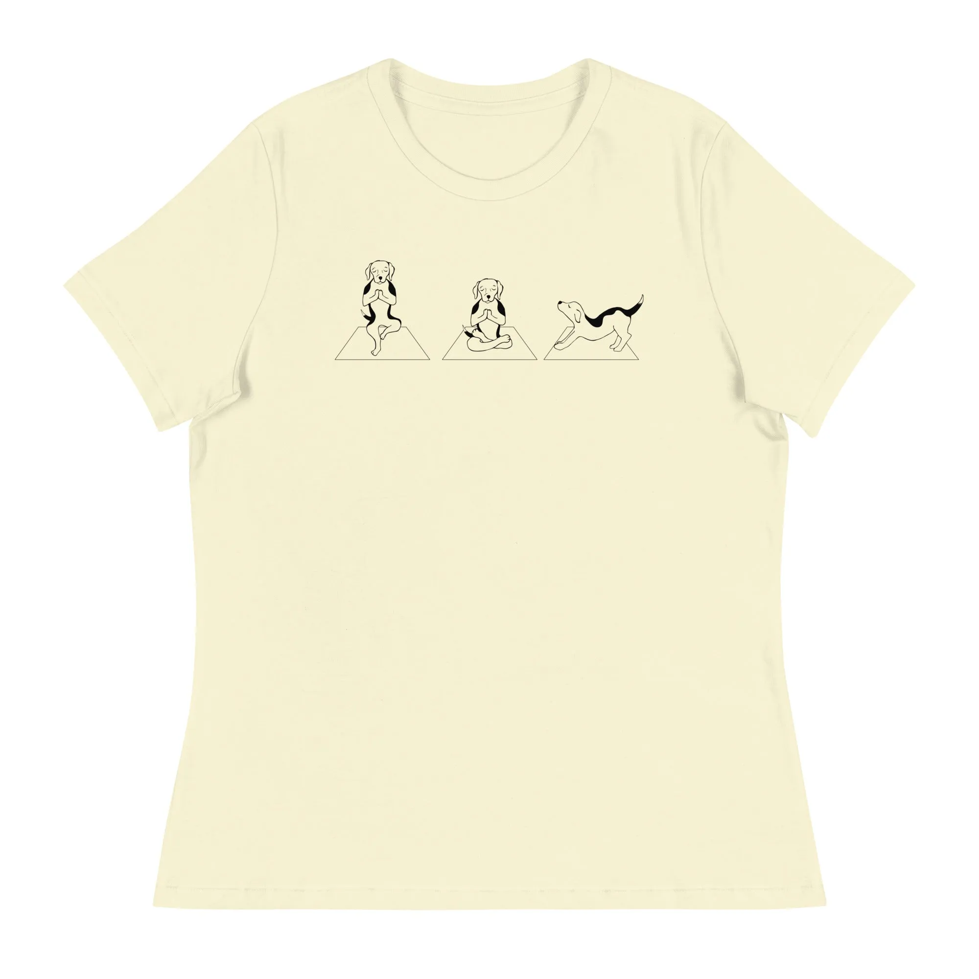 Dog Yoga Pose Relaxed T-Shirt