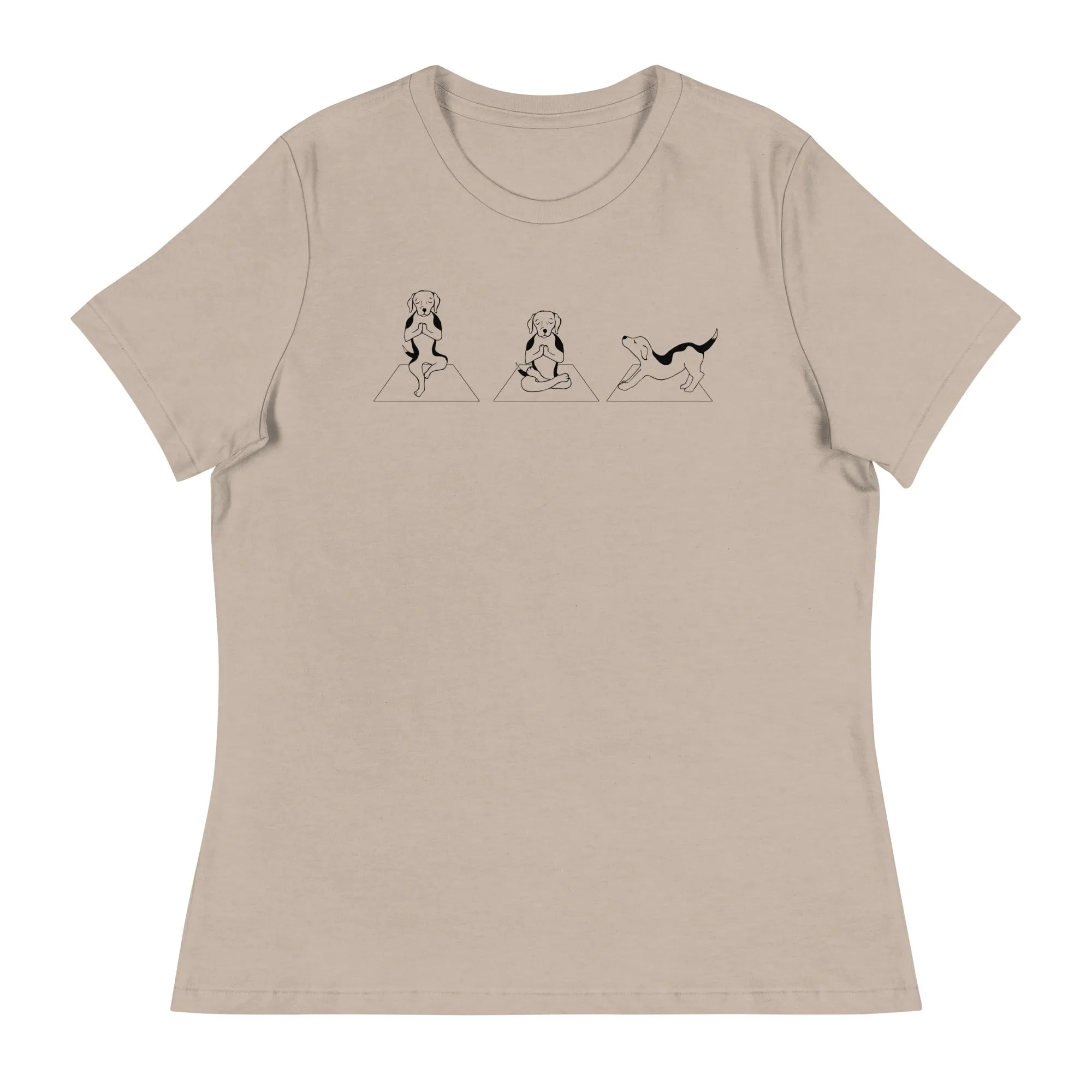Dog Yoga Pose Relaxed T-Shirt