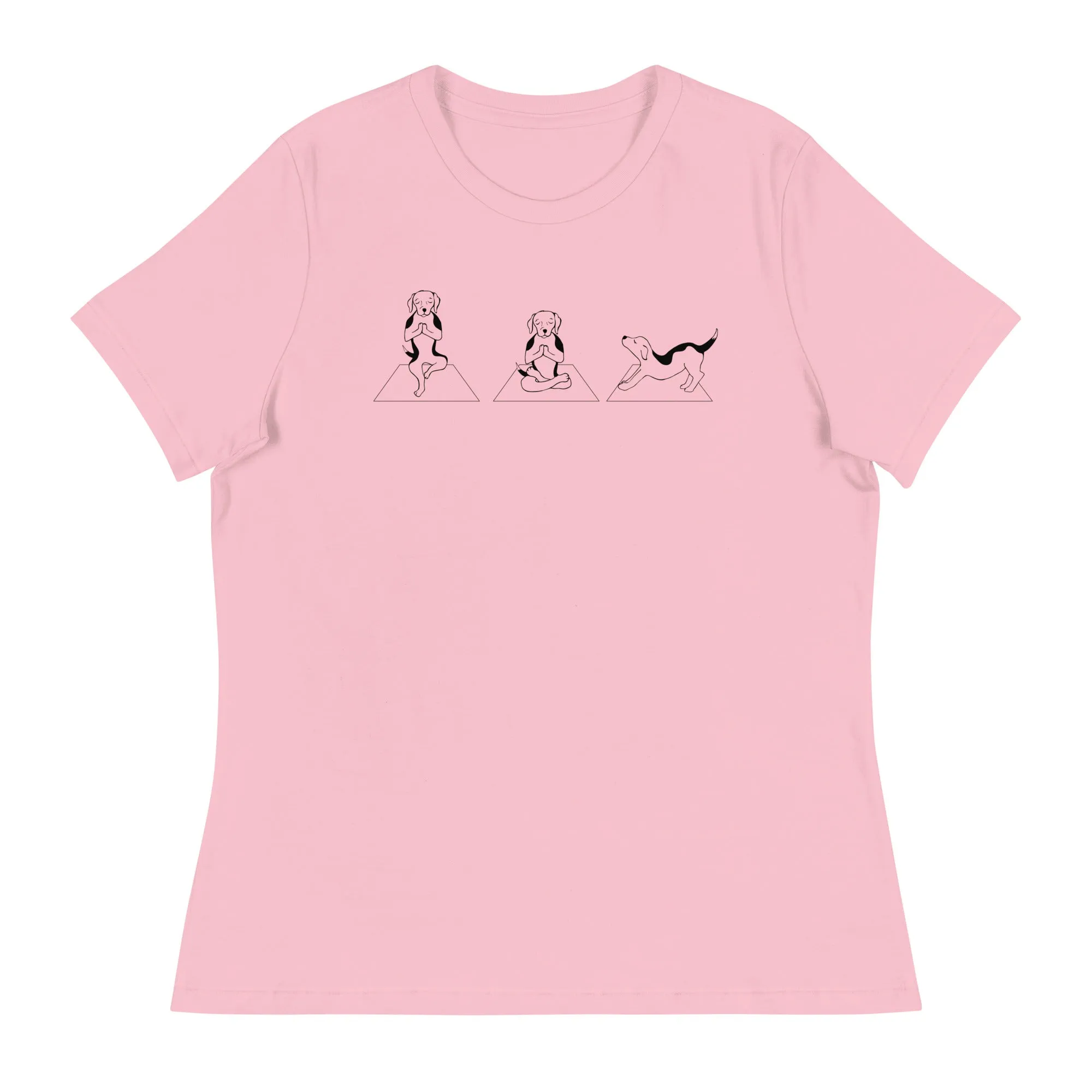 Dog Yoga Pose Relaxed T-Shirt