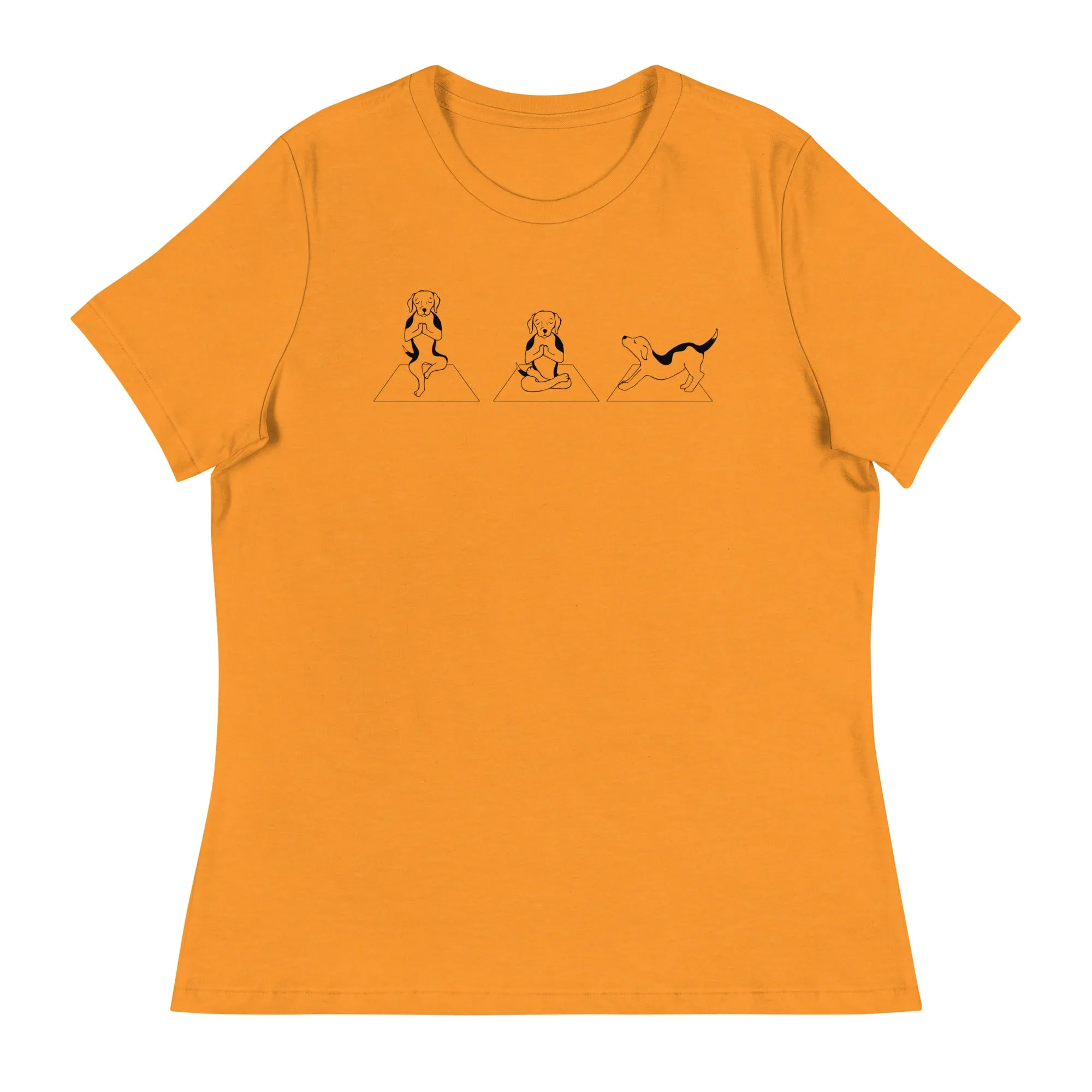 Dog Yoga Pose Relaxed T-Shirt