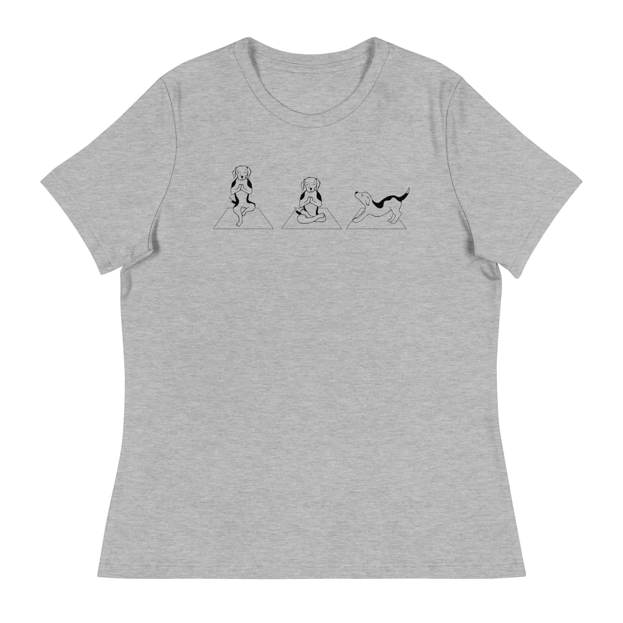 Dog Yoga Pose Relaxed T-Shirt