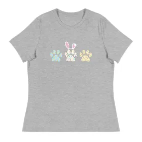 Easter Paws Women's Relaxed T-Shirt