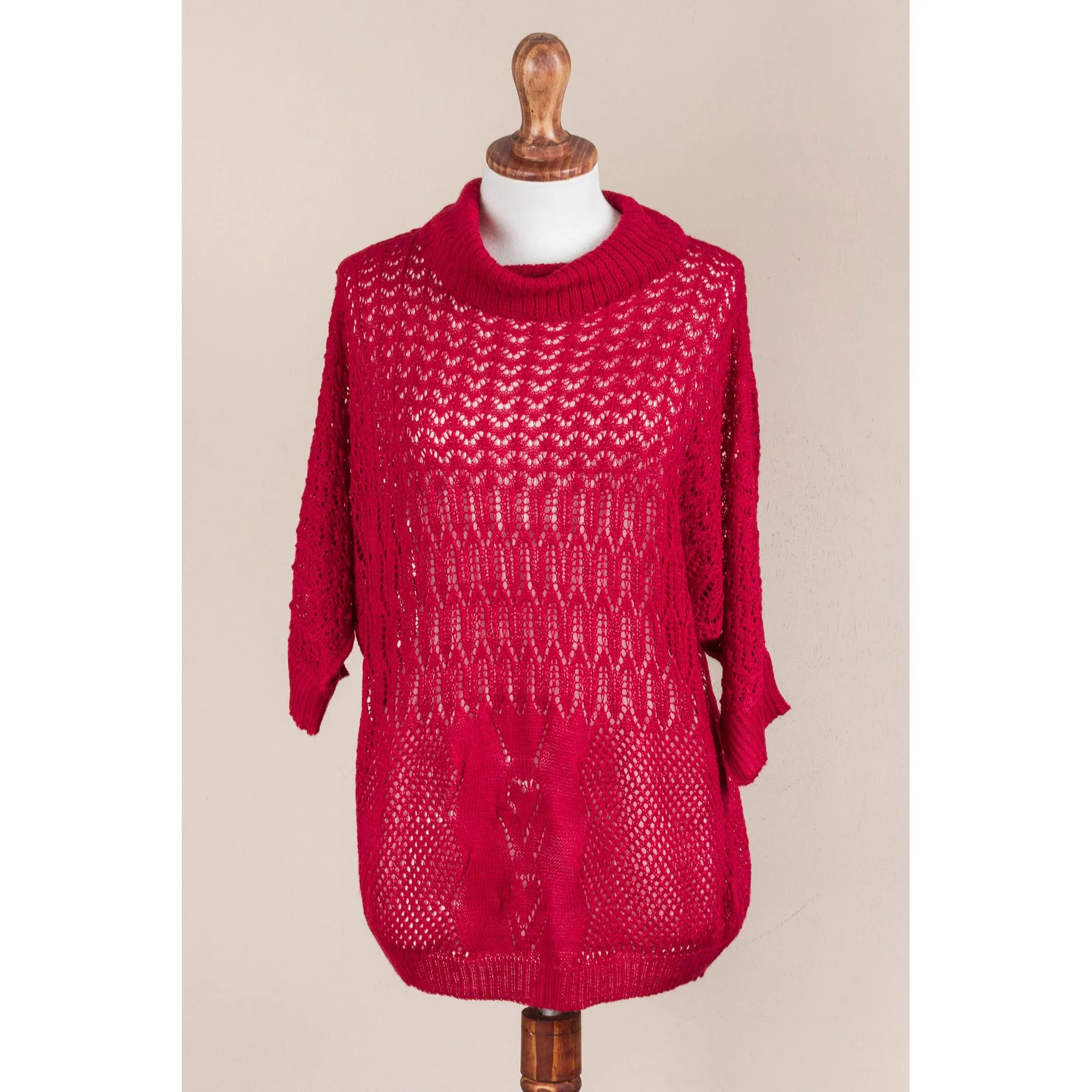 Evening Flight Alpaca Pullover Sweater
