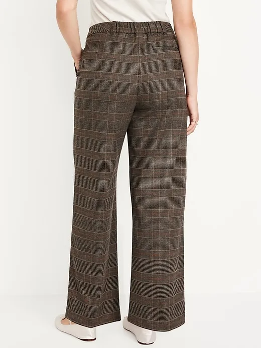 Extra High-Waisted Taylor Wide-Leg Trouser Pants