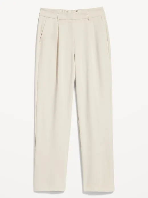 Extra High-Waisted Taylor Wide-Leg Trouser Pants