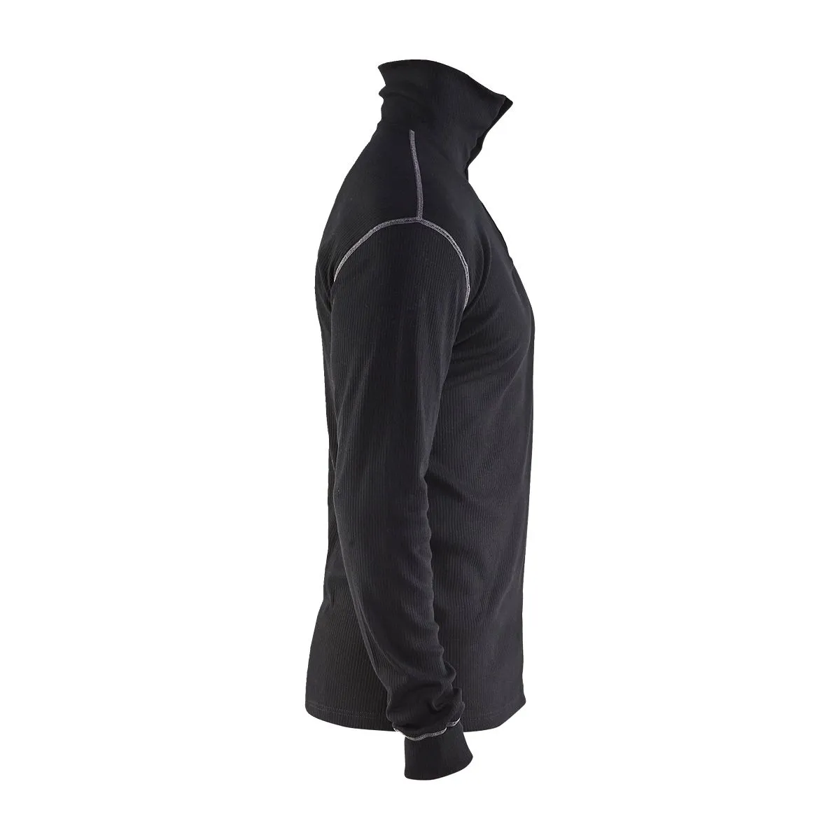Flame&#x20;Retardant&#x20;Underwear&#x20;Top&#x20;Half&#x20;Zip&#x20;4898&#x20;Zwart&#x20;-&#x20;Bl&#xE5;kl&#xE4;der
