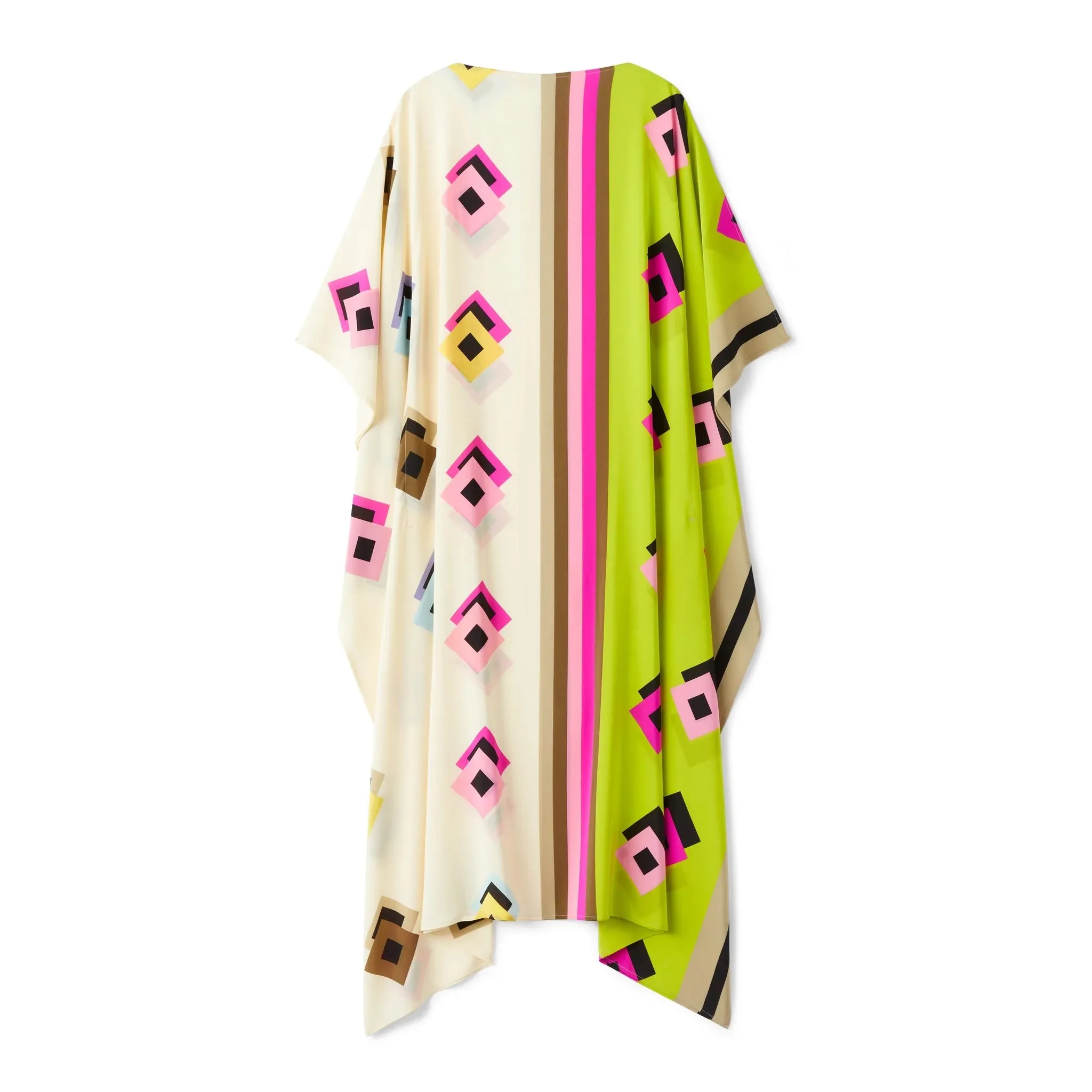 French Moss Kaftan – Breezy and Elegant Long Dress for Women's