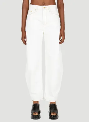 GANNI Barrel Leg Jeans