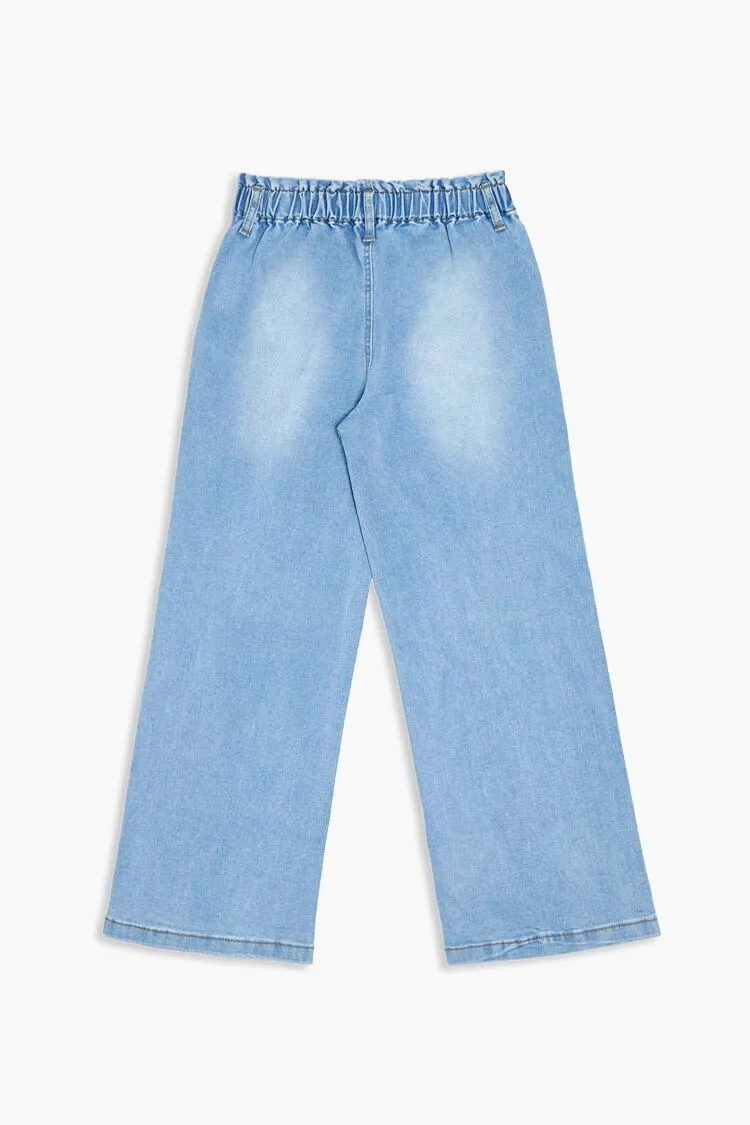 Girls Wide-Leg Jeans (Kids)