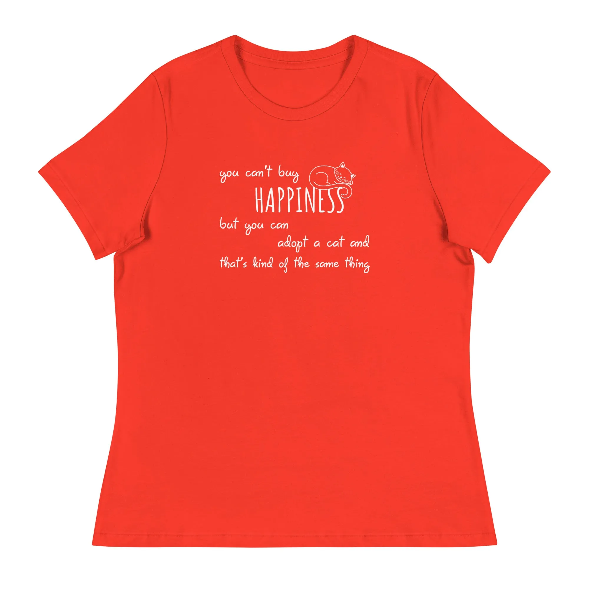 Happiness & A Cat T-Shirt