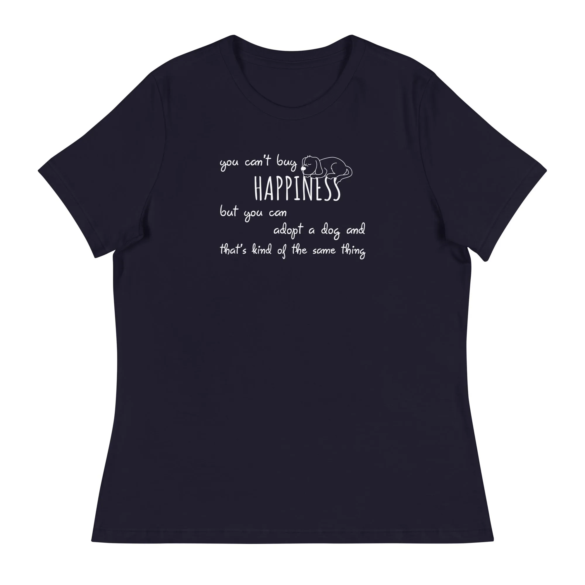 Happiness & A Dog T-Shirt