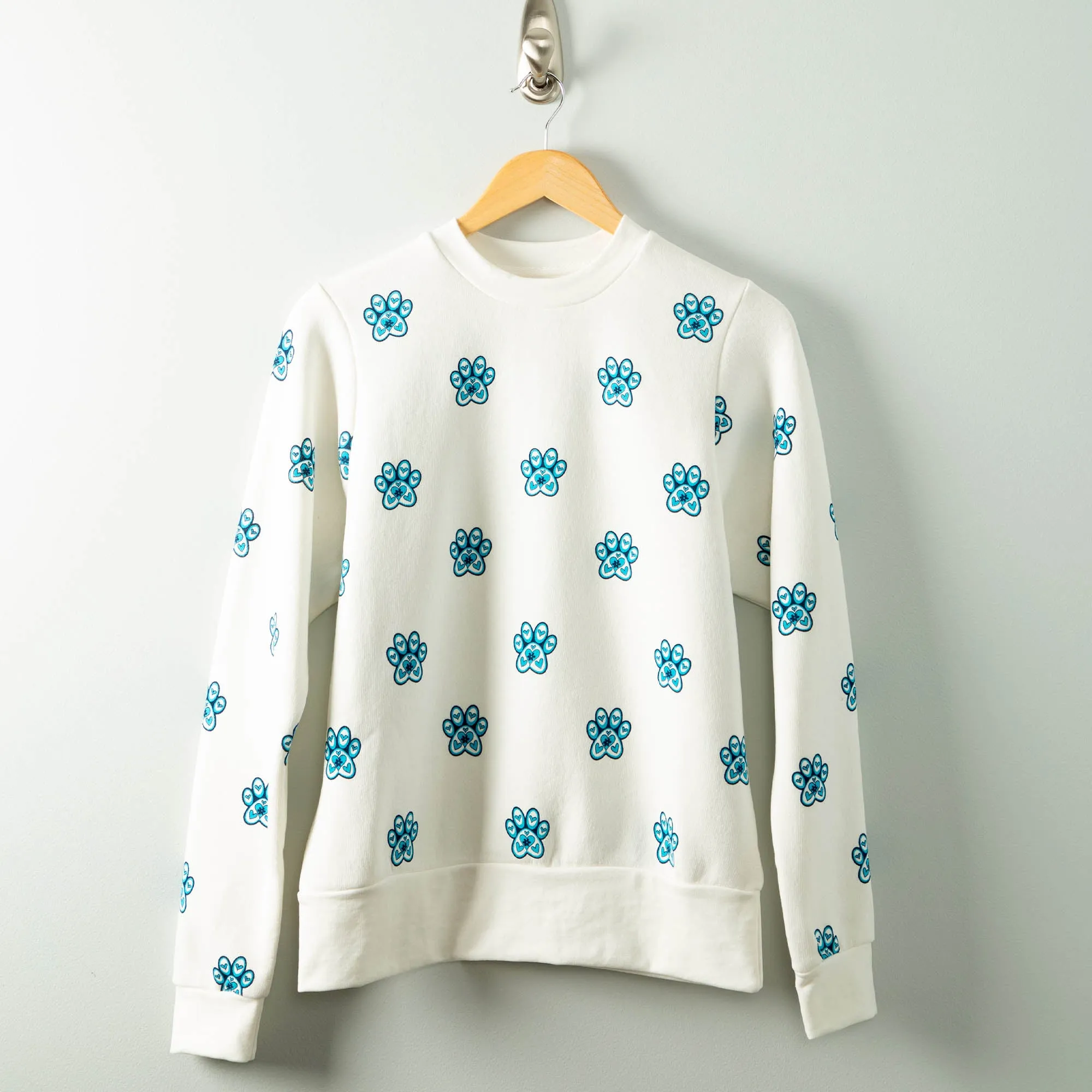 Hearts & Paws Crew Sweatshirt