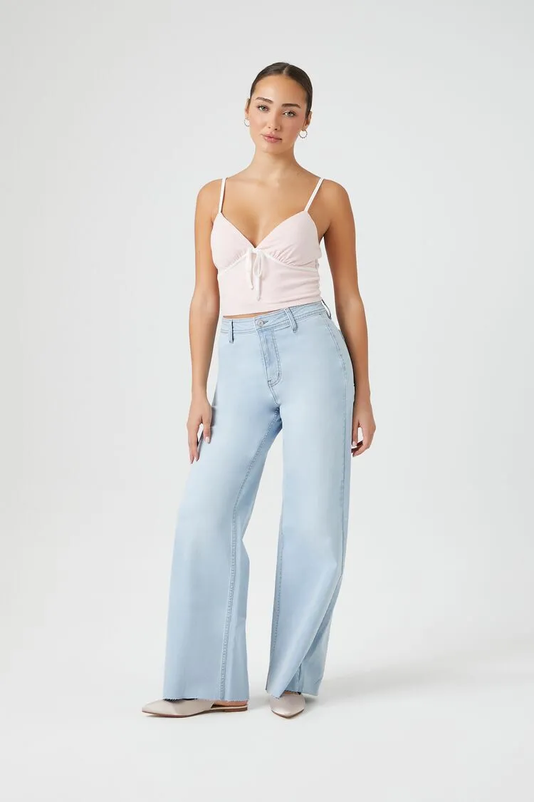 High-Rise Wide-Leg Jeans