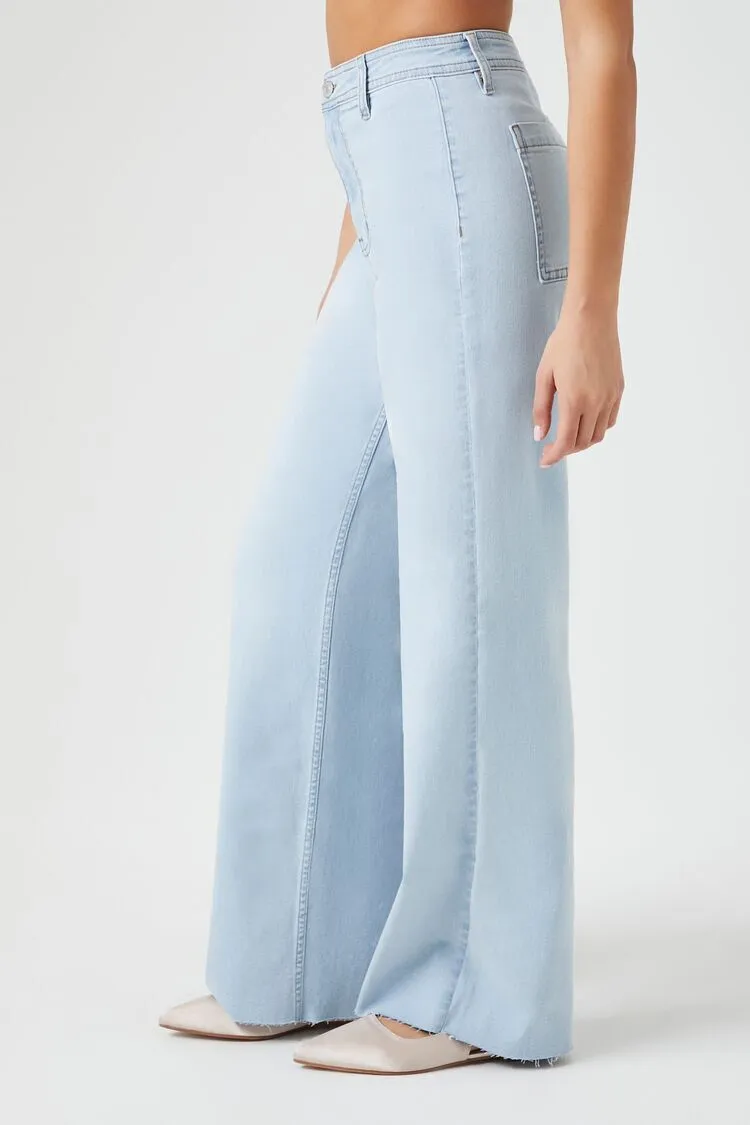 High-Rise Wide-Leg Jeans