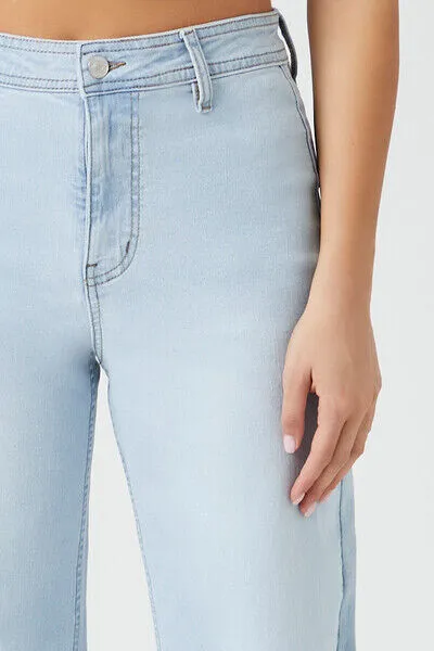 High-Rise Wide-Leg Jeans