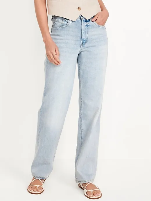 High-Waisted OG Loose Jeans