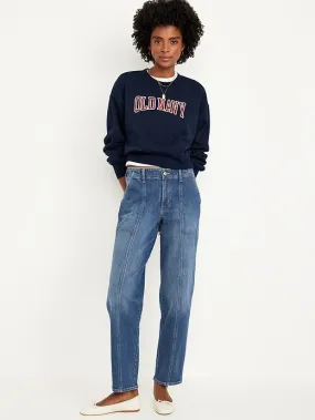 High-Waisted OG Loose Utility Jeans