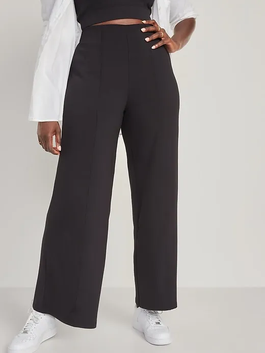 High-Waisted PowerSoft Wide-Leg Pants