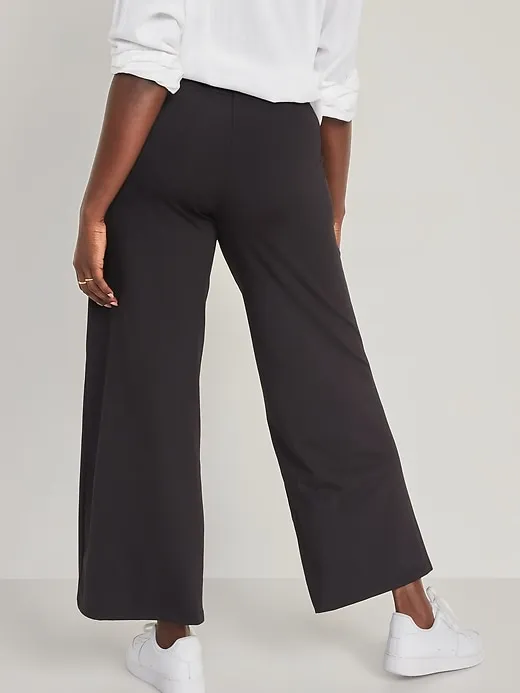 High-Waisted PowerSoft Wide-Leg Pants