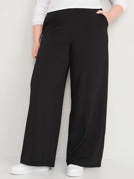 High-Waisted PowerSoft Wide-Leg Pants