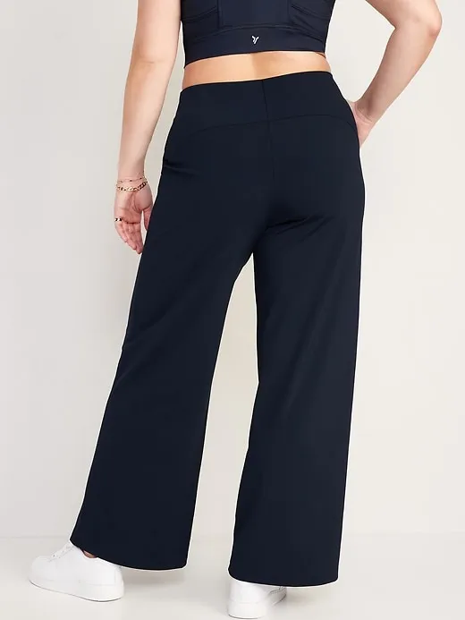 High-Waisted PowerSoft Wide-Leg Pants