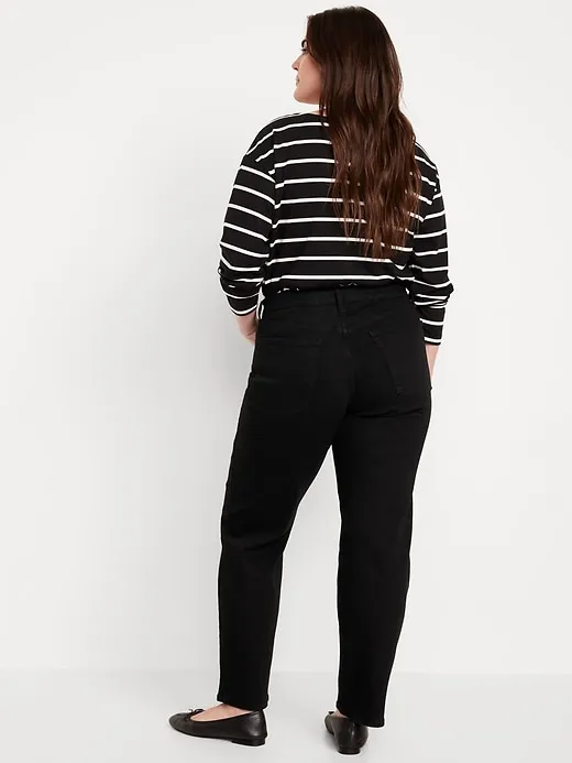 High-Waisted Wow Loose Jeans