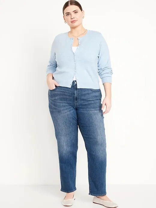 High-Waisted Wow Loose Jeans